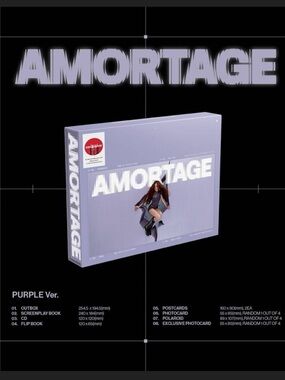 Jisoo- AMORTAGE (target exclusive cd)